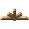 Ekena Millwork Redmond Smooth Timber Gable Bracket, Western Red Cedar, 60"W x 27"H x 5 1/2"D x 5 1/2"F, 11/12 Pitch GBW060X27X0606RED00SWR - alternate 2